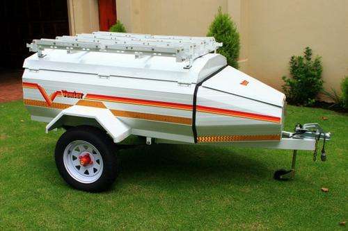 Venter Trailer (6 Foot) with Bike Rack for 4 Bikes